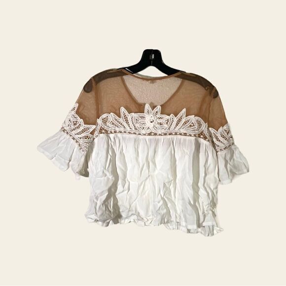 For Love & Lemons Carmine Blouse Size XS - Picture 2 of 9